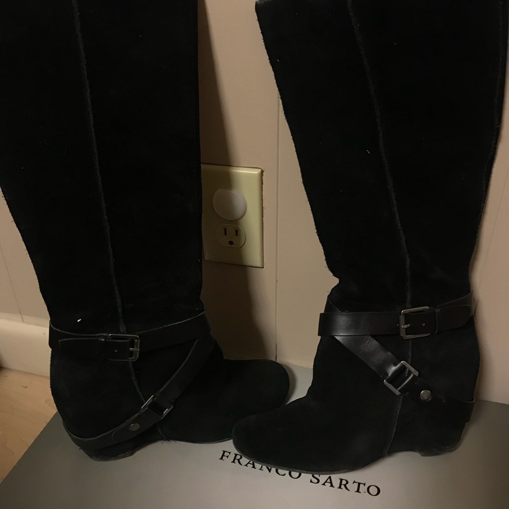 Franco Sarto Wedge Boots
